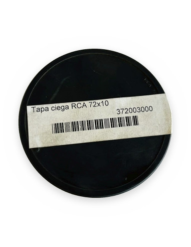 Tapa ciega RCA 72x10