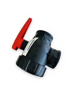 Válvula de bola H1"1/2 3 vías