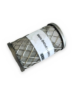 Malla Ø40x63 40MESH filtro inclinado cartucho