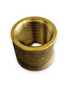 Racor unión H-H latón 1" manguito