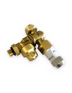 Portaboquillas giratorio doble regulable c/antigota completo 1,2-1,5 RM1/4 pulverizador