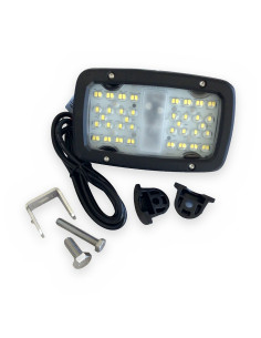 Faro de trabajo led 12x24v 36 leds 160x98,5x66,6 mm p/ilumin largo alcance. 5000-6500K