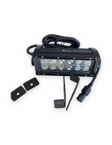 Faro de trabajo LED/Barra de luces 12/24V 14W 12 leds, luces de largo y corto alcance, medidas conjunto 253x90x122