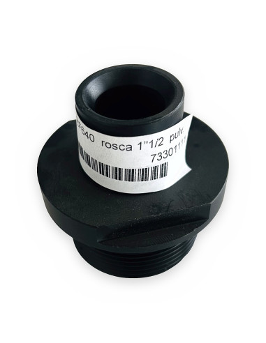 Conexión ZF640  rosca 1"1/2  pulv. UF