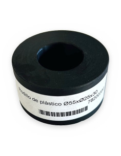 Rodillo de plástico Ø55xØ25x30 p/Catros