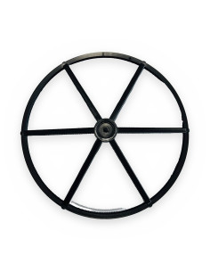 Filtro cesta Ø400  L185 /180  18 mesh p/tapa 455/454  C:380mm  (saco)