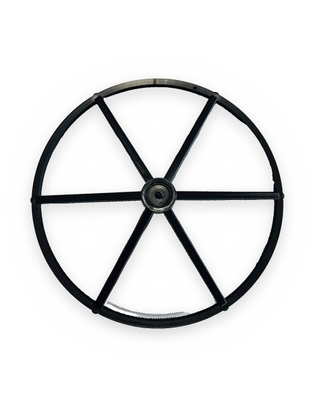 Filtro cesta Ø400  L185 /180  18 mesh p/tapa 455/454  C:380mm  (saco)