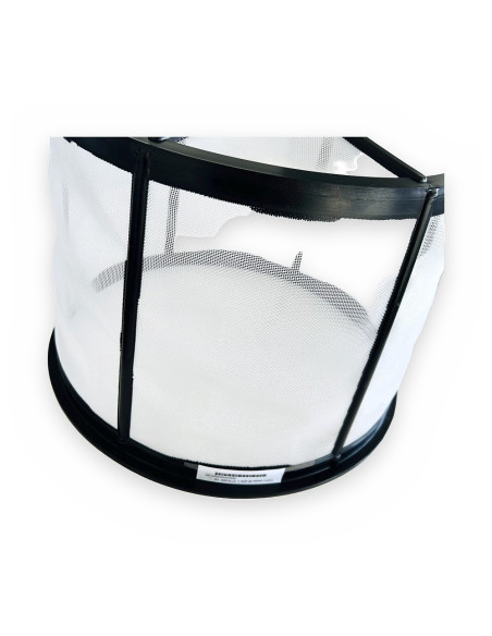 Filtro cesta Ø 400 L 275/280 18 mesh  p/tapa 454/455  C:380mm (saco)