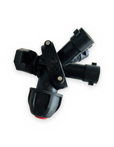 Tri-jet A/R D.1/2" F10 c/abrazadera 2 piezas