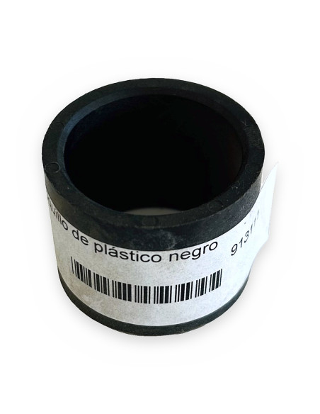 Casquillo de plástico negro