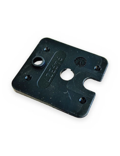 Cuña plástico 4 grados p/soporte tubo de protección aluminio