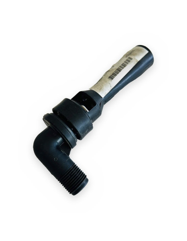 Agitador curvo  1/2 peq. hidráulico inox.