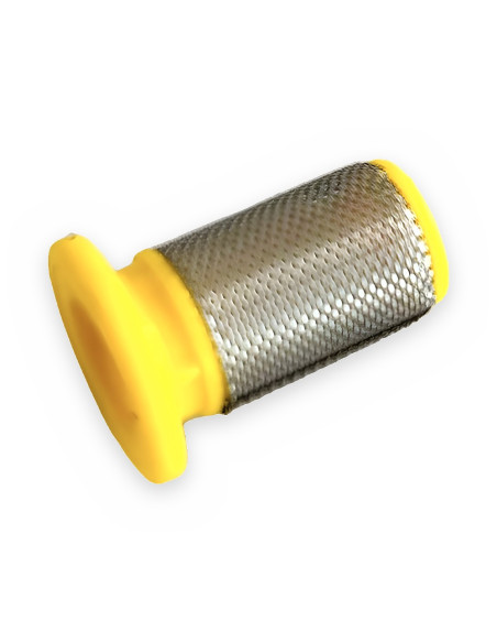 Filtro cilíndrico 80 mesh amarillo