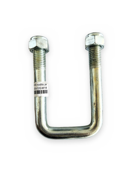Abarcón 62x120 rosca M18 rodillo jaula