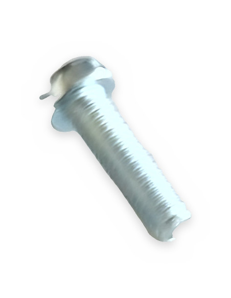 Tornillo  4x14 DIN 84 cabeza cilíndrica y huella ranura recta