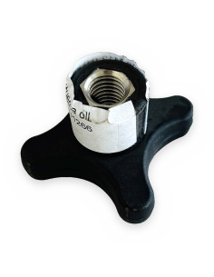 Asa fijación M12 (H) inox. (tuerca olla)  palomilla - volante