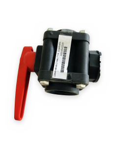 Llave-válvula 3 vías 1"1/4  (cuadrada ARAG)