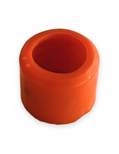 Casquillo azul tubo inoxidable (naranja)