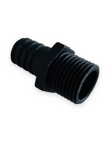 Racord p/tubo inoxidable M1/2 Ø15