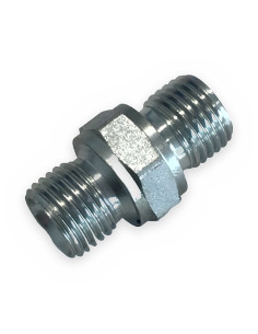 Adaptador M-M 3/8 BSP. Racor unión