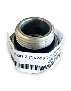 Racor unión 3 piezas 3/4 (tuerca unión de bloques válvula esfera Braglia)