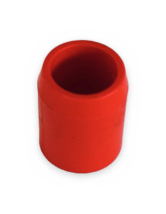 Casquillo pasador plástico rojo p/vasos
