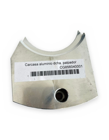 Carcasa aluminio dcha. palpador soporte
