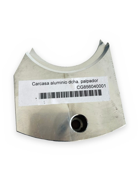 Carcasa aluminio dcha. palpador soporte