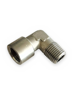 Racor "L" M-H 1/4 BSPP (codo 90º)