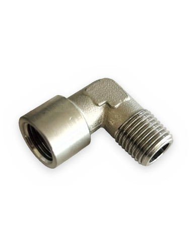 Racor "L" M-H 1/4 BSPP (codo 90º)
