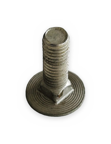 Tornillo M8x20 inox. A2-70 cab. Redon. c/cuadr.
