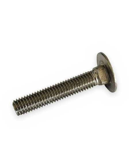Tornillo 8x45 cab. redon. c/cuadrado inox. DIN 603