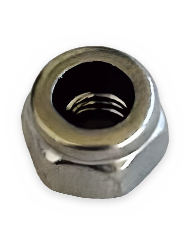 Tuerca autobloqueo M3 inox.