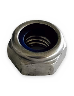 Tuerca autobloqueo M10 inox. DIN 985