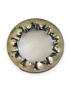 Arandela seguridad Ø8 int galvanizada DIN 6798 dentada U8842J