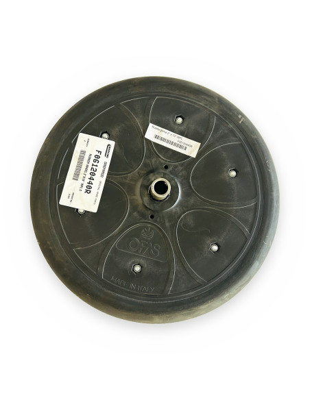 Rueda goma 2" x 13" WPL c/eje hueco