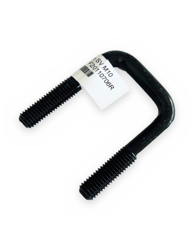 Perno en U soporte disco SV M10 ancho int:38mm largo ext:70mm