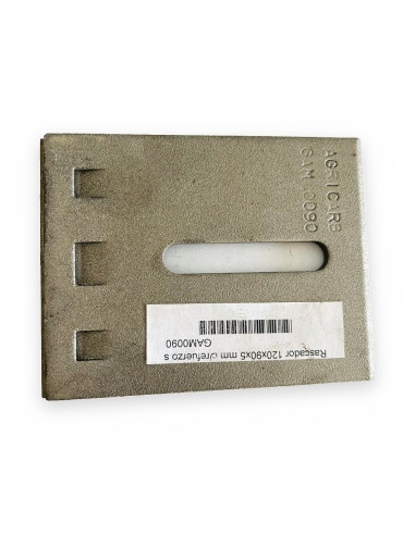 Rascador 120x90x5 mm c/refuerzo soldado