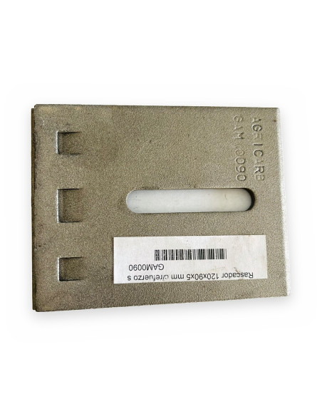 Rascador 120x90x5 mm c/refuerzo soldado