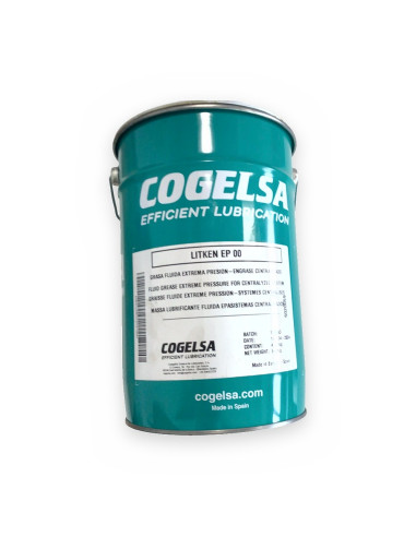 Gro Global Grease EP-00 5 kg. p/grupo abonadora (simil. cartucho 900 ml Verkol Rhenus 7027)