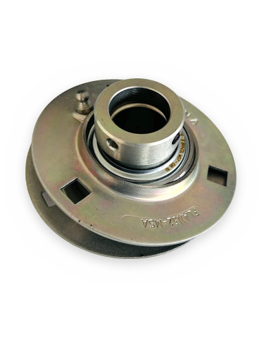 Brida BR 25 con engrasador INA c/rod. GE25 (2 cuellos)