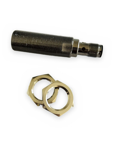 Detec. inductivo M18 alcance extendido caja larga conector M12 ICB18L50F08POM1